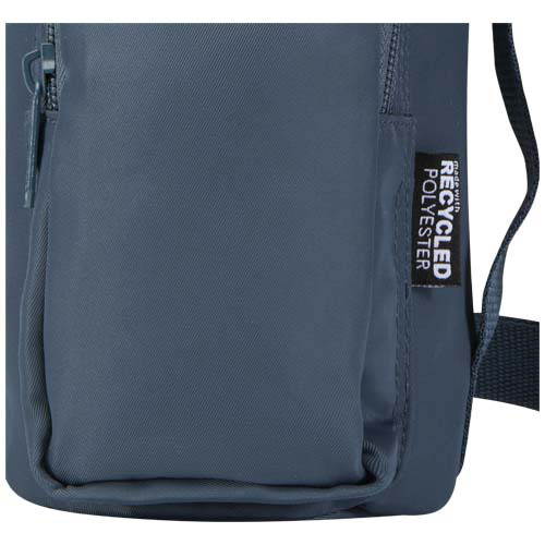 Trip Aware™, torba na butelki wykonana z materiałów z recyklingu, 2 l Hale Blue 12076555 (7)