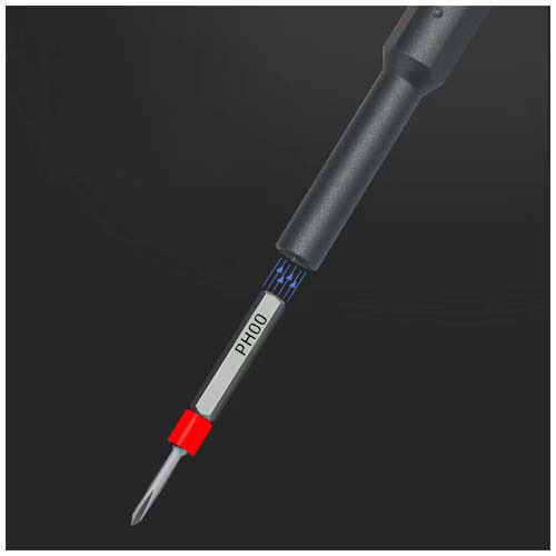 Wkrętak i 30-częściowy zestaw naprawczy SCX.design T20 w aluminiowej obudowie Czarny 2PX17090 (2)