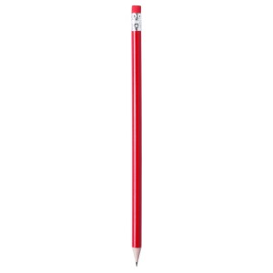 Ołówek, gumka czerwony