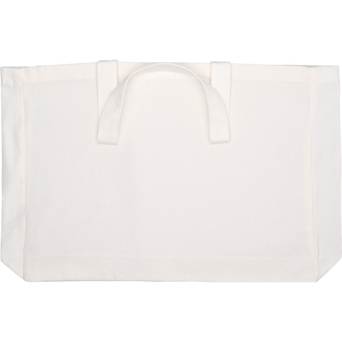 Torba z bawełny organicznej z długimi uszami 270 g/m2 BARI Biały 322906 (1)
