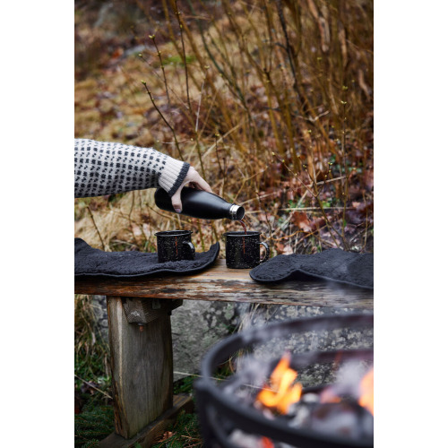 Butelka ze stali NILS 12/24H 0,5 L, czarny Czarny 5017707- (19)