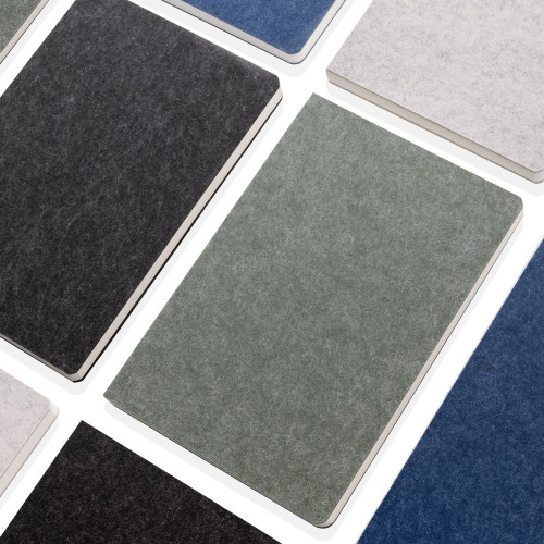 Notatnik z filcu z recyklingu A5 Zielony P774.527 (6)