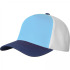 Czapka z daszkiem bawełniana 5 paneli CrisMa 290 g/m2 TREVOR Jasnoniebieski 5391924  thumbnail