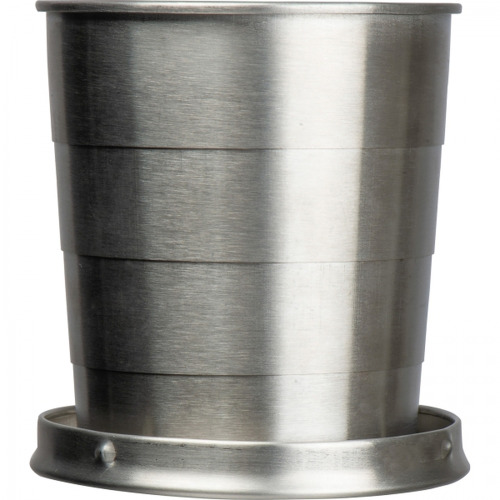 Kubek stalowy składany 250 ml HEATHER Szary 8399207 (4)