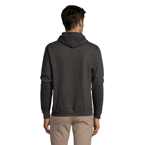 SNAKE sweter z kapturem charcoal melange S47101-CE-XL (1)