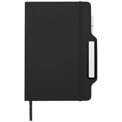 Nexus notatnik A5 w twardej okładce z długopisem i ołówkiem Czarny 10796990 (2)