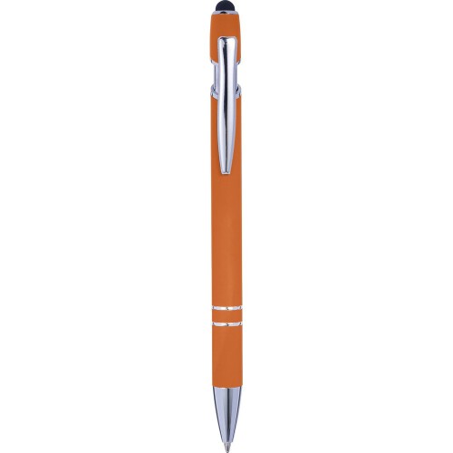 Długopis, touch pen pomarańczowy V1917-07 