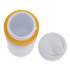 Bidon sportowy z obwódką  750ml Biały / żółty LT98786-N0141 (2) thumbnail