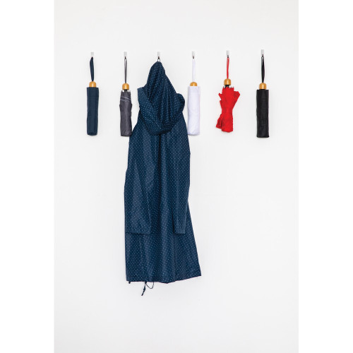 Mały bambusowy parasol 20.5" AWARE™ RPET Szary P850.572 (5)