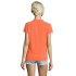 SPORTY Damski T-Shirt 140g neonowy pomarańczowy S01159-NO-S (1) thumbnail