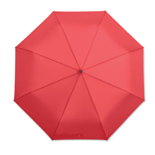 Wiatroodporny parasol 27 cali czerwony MO6745-05 (3)
