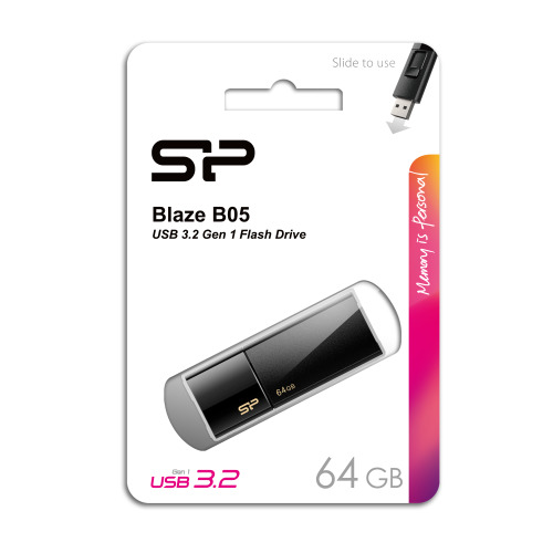 Pendrive Silicon Power 3,0 Blaze B05 czarny EG813203 64GB (5)
