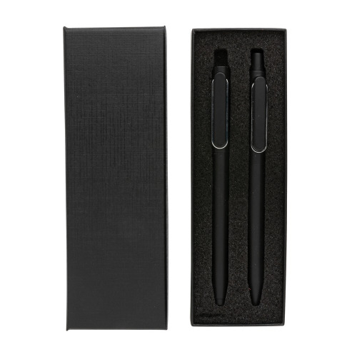 Zestaw długopisów X6, 2 szt. Czarny P610.691 (5)