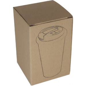 Kubek termiczny 400 ml JEREMY Beżowy