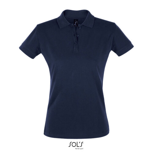 PERFECT Damskie POLO 180g French Navy S11347-FN-M 