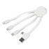 4009| Xoopar Eco Octopus Kabel do ładowania Ocean Bound Plastic Biały LT41023-N0001 (2) thumbnail