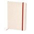 Notatnik ok. A5 ze zrecyklingowanych kartoników po mleku Czerwony VA641-05  thumbnail