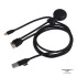 3199 | Xoopar Mr. Bio Powerbank and Cable pack 7000mAh Czarny LT41713-N0002  thumbnail