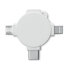 Adapter do kabli 3 w 1 biały MO9654-06 (1) thumbnail