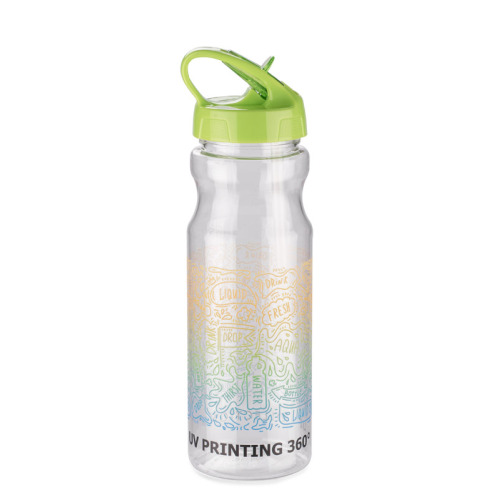 Bidon ze słomką TRANCE 700 ml Zielony jasny 16216-13 (9)