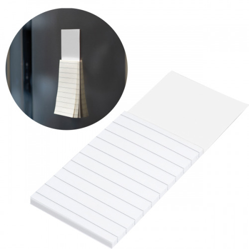 Notes na lodówkę z magnesem HELGE Biały 2491606 