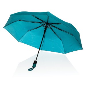 Mały parasol automatyczny 21" Impact AWARE™ RPET zielony