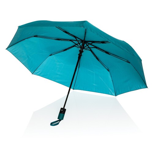 Mały parasol automatyczny 21" Impact AWARE™ RPET zielony P850.437 