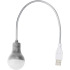 Lampka USB "żarówka" srebrny V3508-32  thumbnail