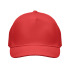 Czapka z daszkiem 5-panelowa Czerwony MO2345-05 (3) thumbnail
