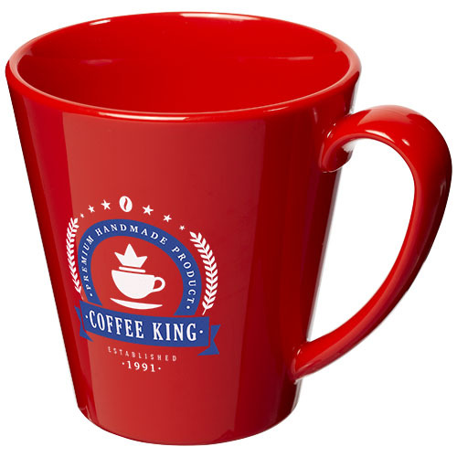 Kubek Supreme wykonany z tworzywa sztucznego o pojemności 350 ml Czerwony 21001304 (1)