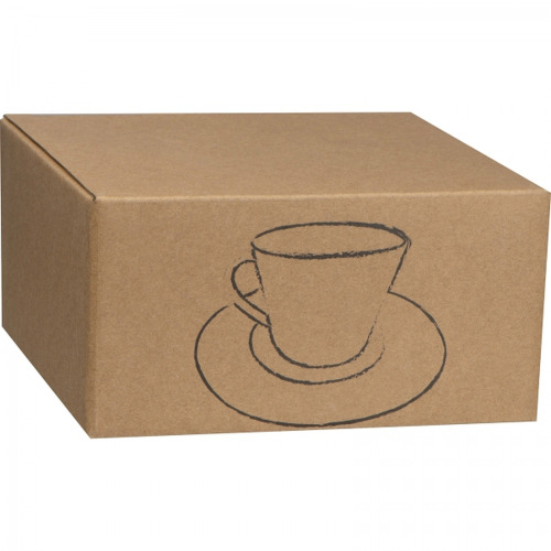 Filiżanka ceramiczna ze spodkiem 175 ml LYNN Biały 8366206 (4)
