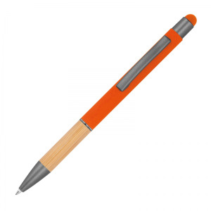 Długopis metalowy touch pen soft touch BRYGIDA Pomarańczowy
