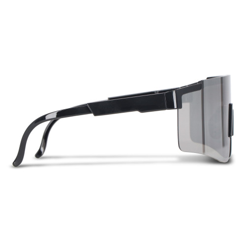 Sportowe okulary przeciwsłoneczne Tom R-PC z lustrzanymi soczewkami UV400 Czarny LT86730-N0002 (2)