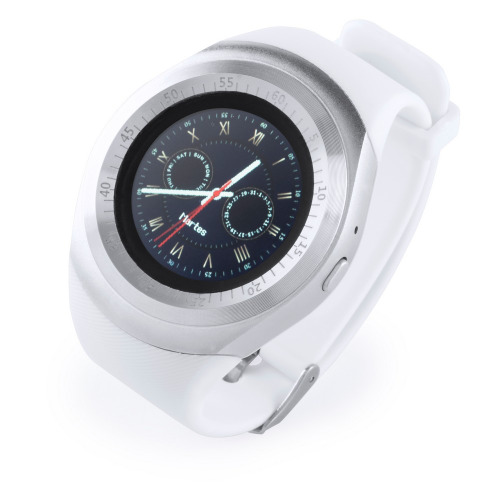 Bezprzewodowy zegarek wielofunkcyjny biały V3864-02 