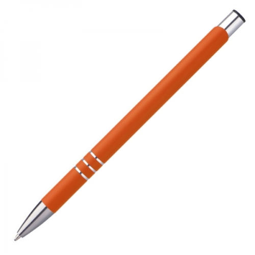 Długopis metalowy soft touch NEW JERSEY pomarańczowy 055510 (3)