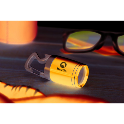 Latarka z otwieraczem Niebieski MO9320-37 (3)