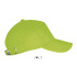 LONG BEACH Czapka 5 pan. Lime S00594-LM-M (2) thumbnail