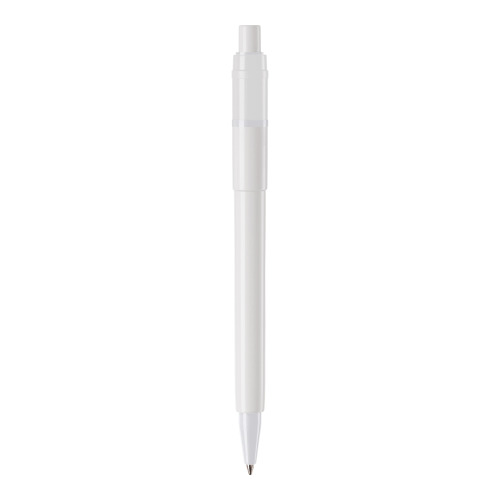Długopis Baron Colour nieprzezroczysty Biały LT80900-N0007 (4)