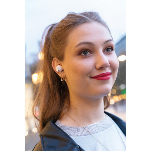 Bezprzewodowe słuchawki douszne Urban Vitamin Napa Biały P329.723 (13)