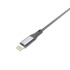 Nylonowy kabel do transferu danych LK30 Lightning Quick Charge 3.0 różowy EG 818511 (3) thumbnail