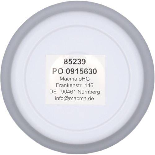 Kubek termiczny 550 ml ze stali z recyklingu DANA Biały 8523906 (7)
