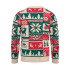 Świąteczny sweter z dzianiny L-XL Bezowy CX1602-13 (2) thumbnail