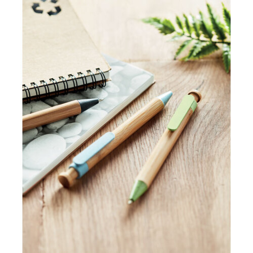 Długopis bambusowy granatowy MO9481-04 (3)