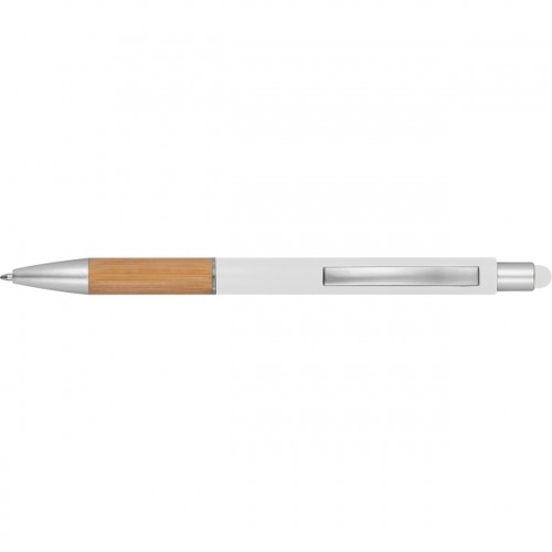 Długopis plastikowy touch pen TRIPOLI Biały 264206 (2)