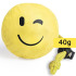 Składana torba na zakupy "uśmiechnięta buzia" (smile) żółty V8970-08B (1) thumbnail