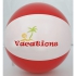 Piłka plażowa dwukolorowa KEY WEST czerwony 105105 (2) thumbnail