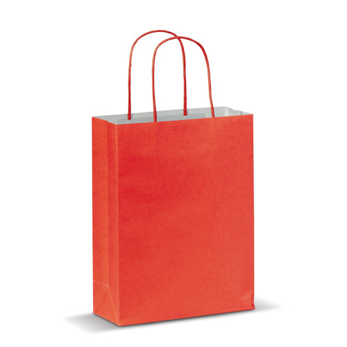 Mała Torba Papierowa Eco 120g/m² Czerwony LT91716-N0021 