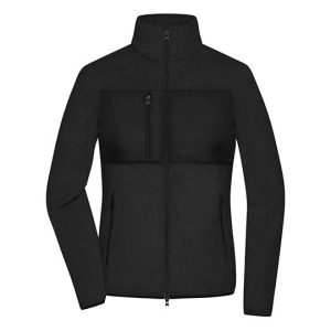 Bluza Damska Slim Polarowa - Red & Black