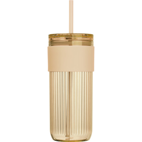 Kubek ze słomką 660 ml SOLEDAD Beżowy 8552913 (4)