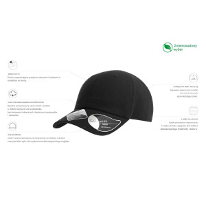 Czapka Dad Cap Bawełna Organiczna Twill